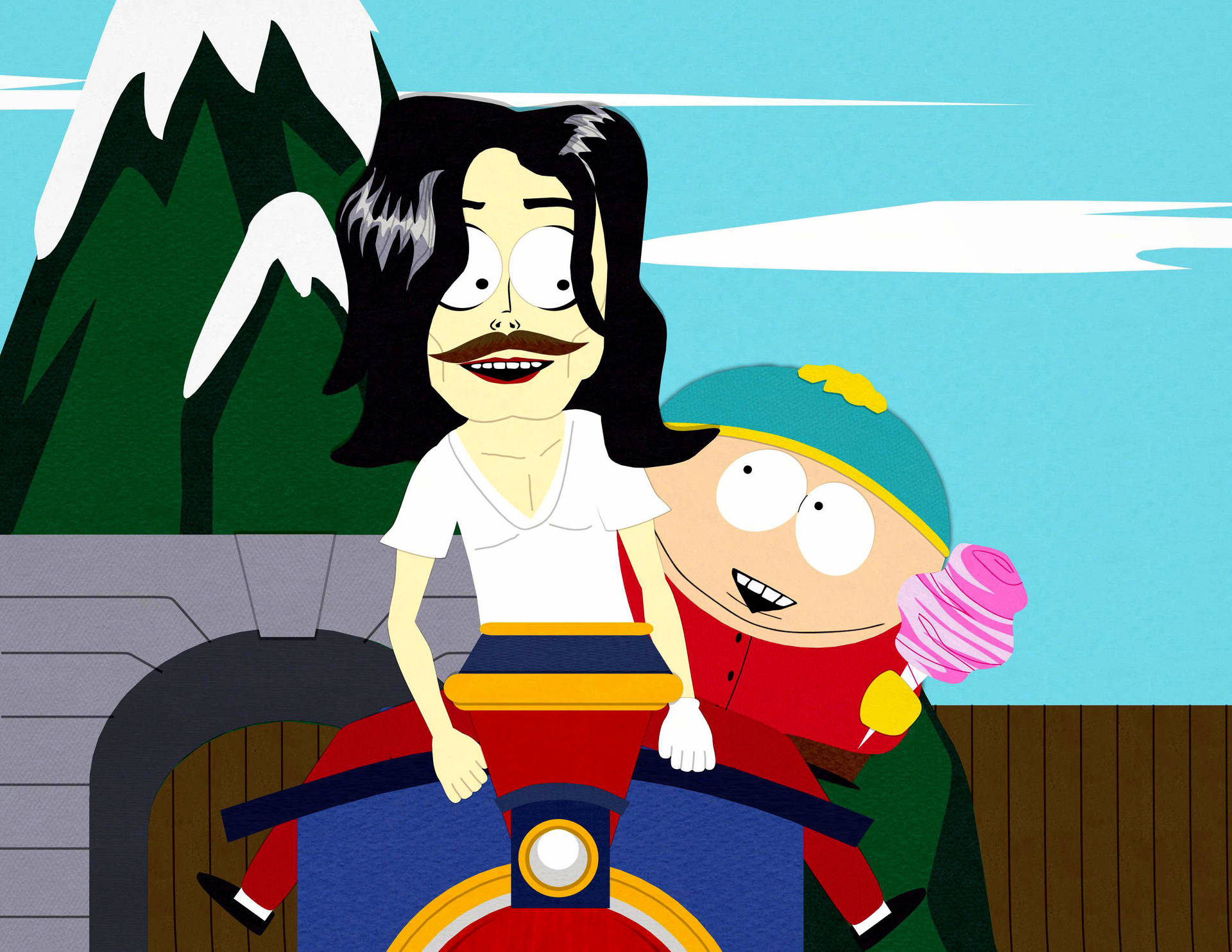 Eric Cartman & Michael Jackson Episode Background