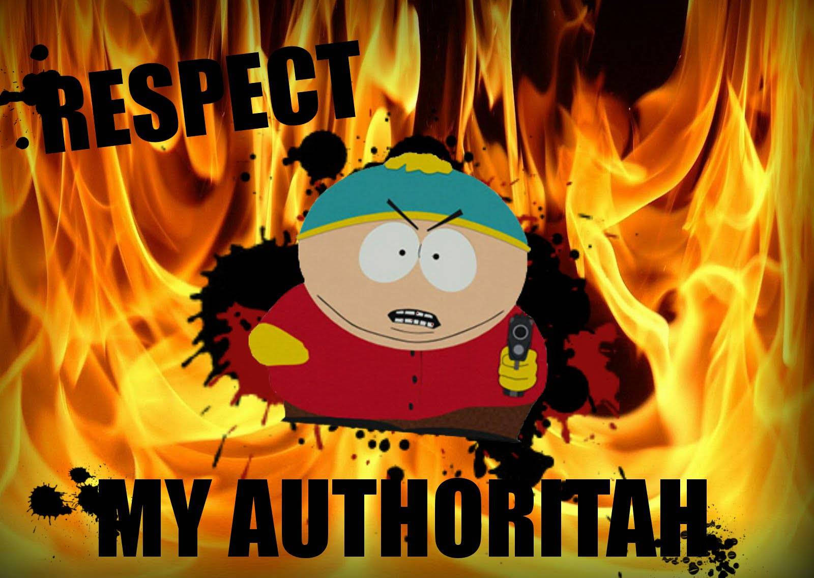 Eric Cartman Respect My Authoritah Background