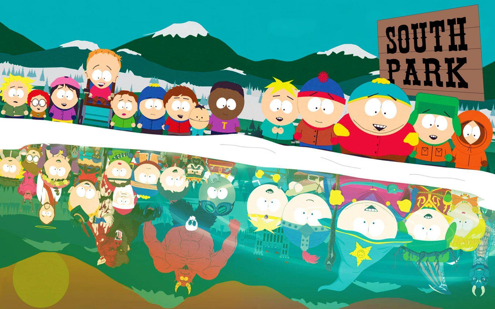 Eric Cartman South Park Sitcom Background