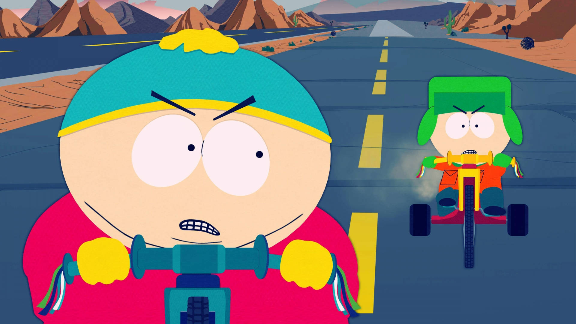 Eric Cartman Vs. Kyle Cartoon Wars