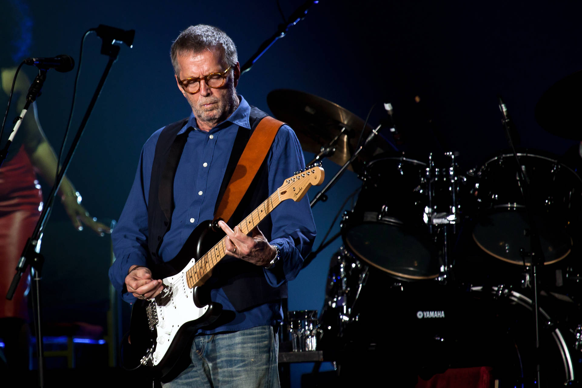 Eric Clapton Live On Stage Background