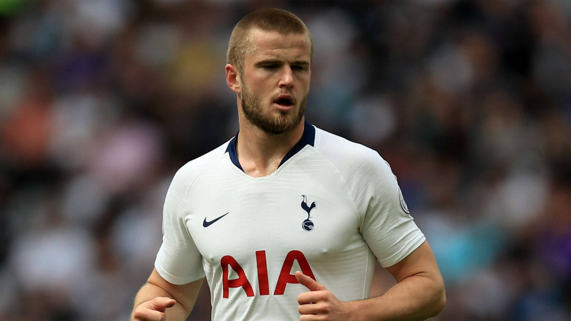 Eric Dier Scrunched-up Face Background