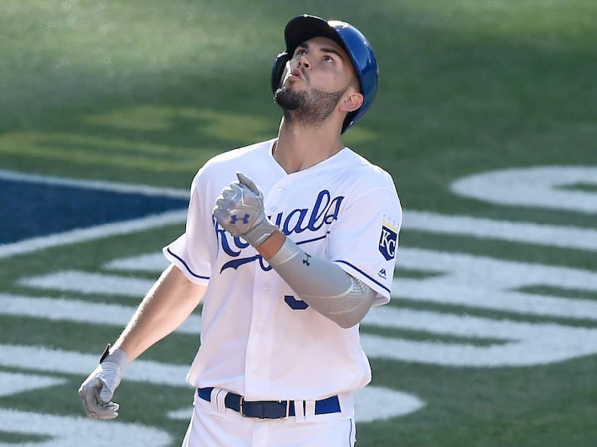 Eric Hosmer Looking Up Background