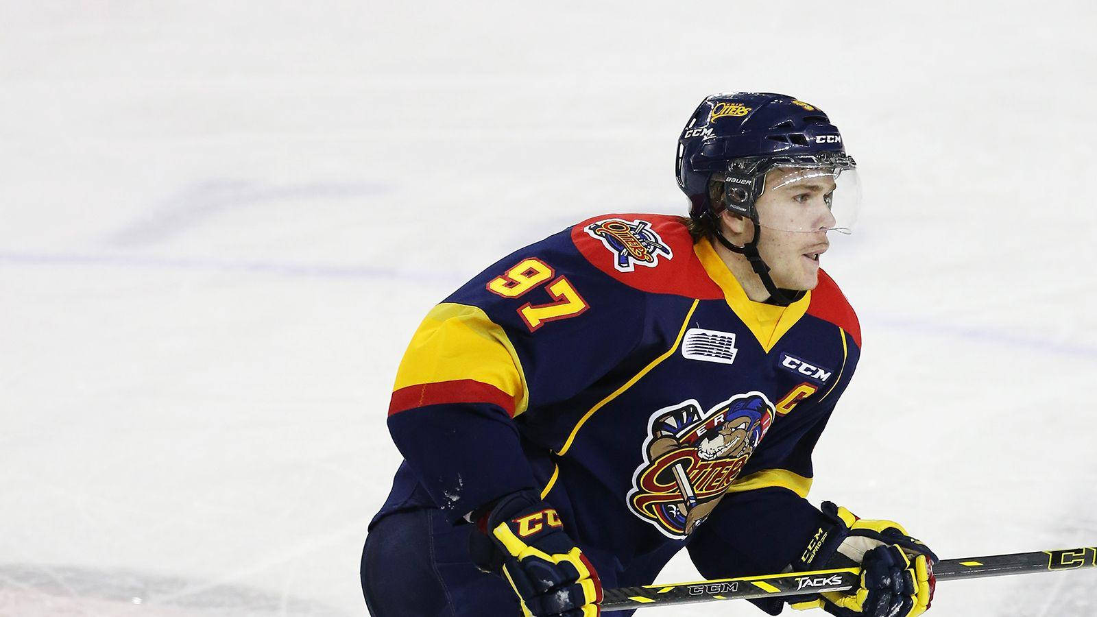 Erie Otters Player Connor Mcdavid