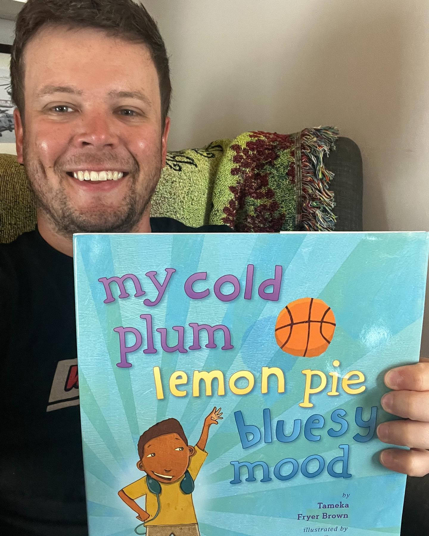 Erik Jones With My Cold Plum Book