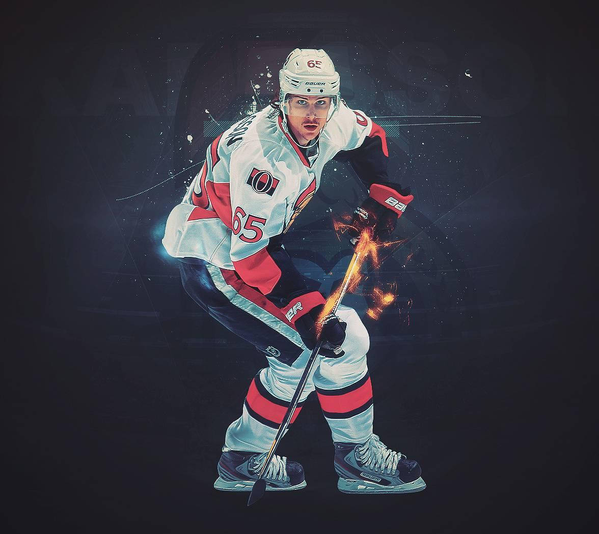 Erik Karlsson Fanart Poster Photo Background