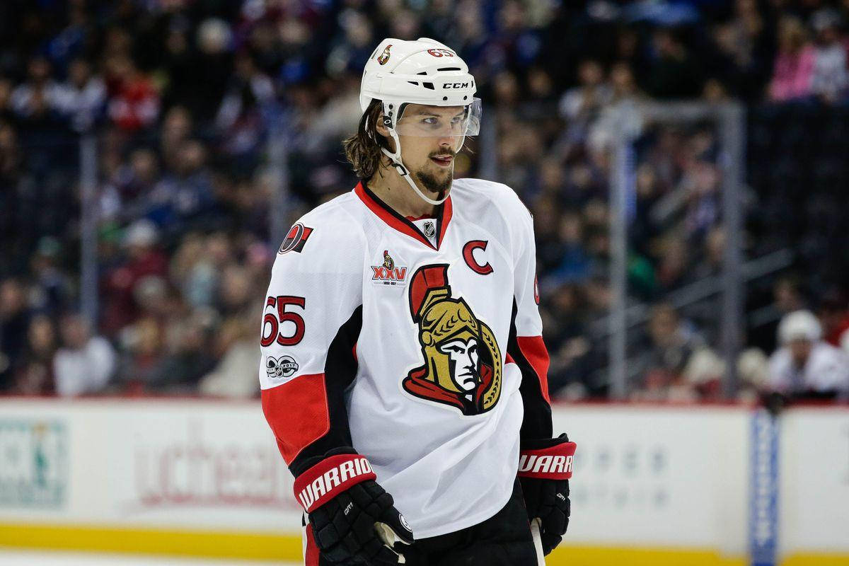 Erik Karlsson Ice Hockey Ottawa Senators Background