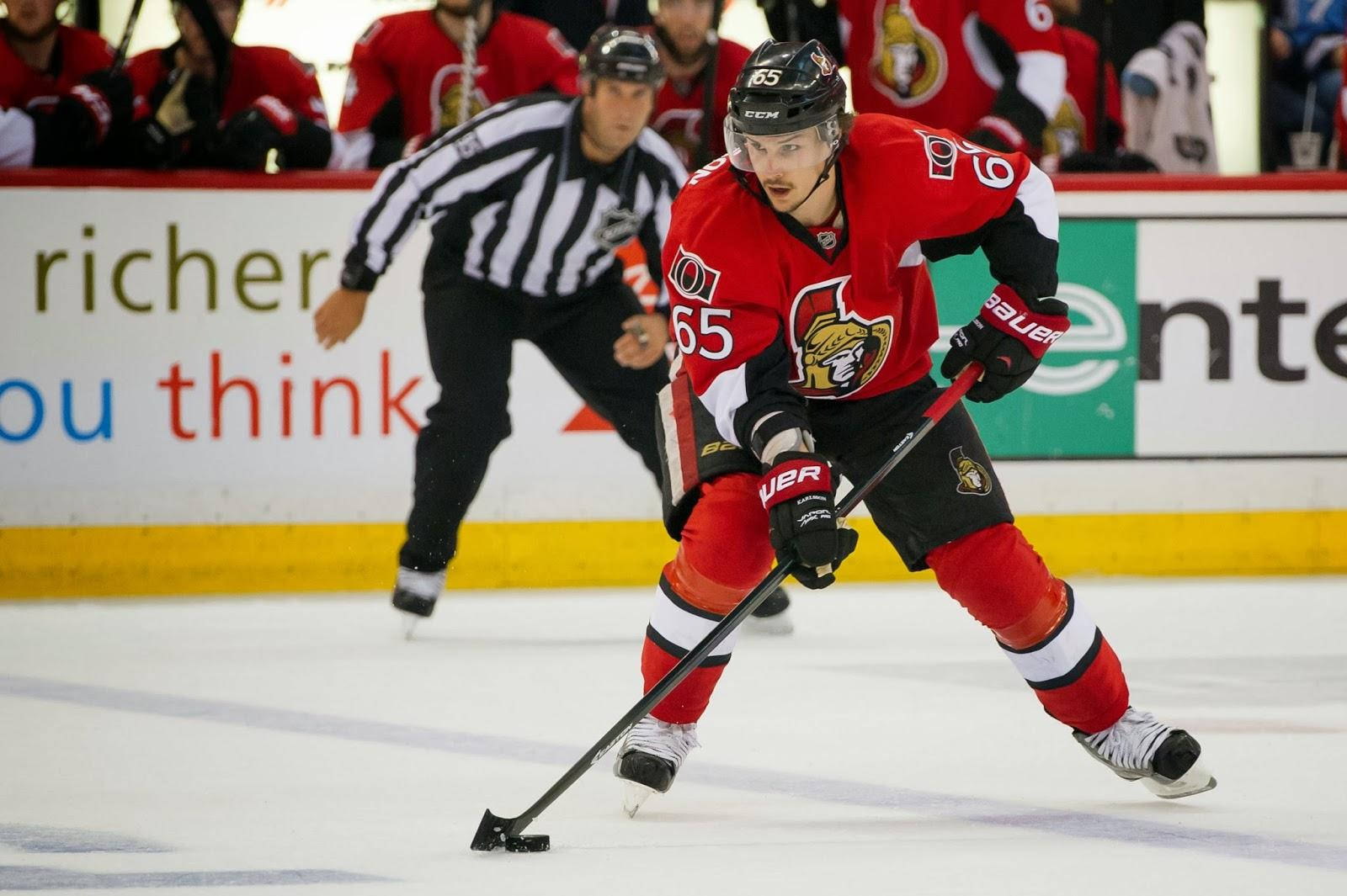 Erik Karlsson Nhl Ottawa Senators Photo Background