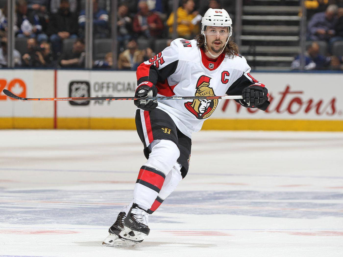 Erik Karlsson Ottawa Senators Swedish Ice Hockey Background