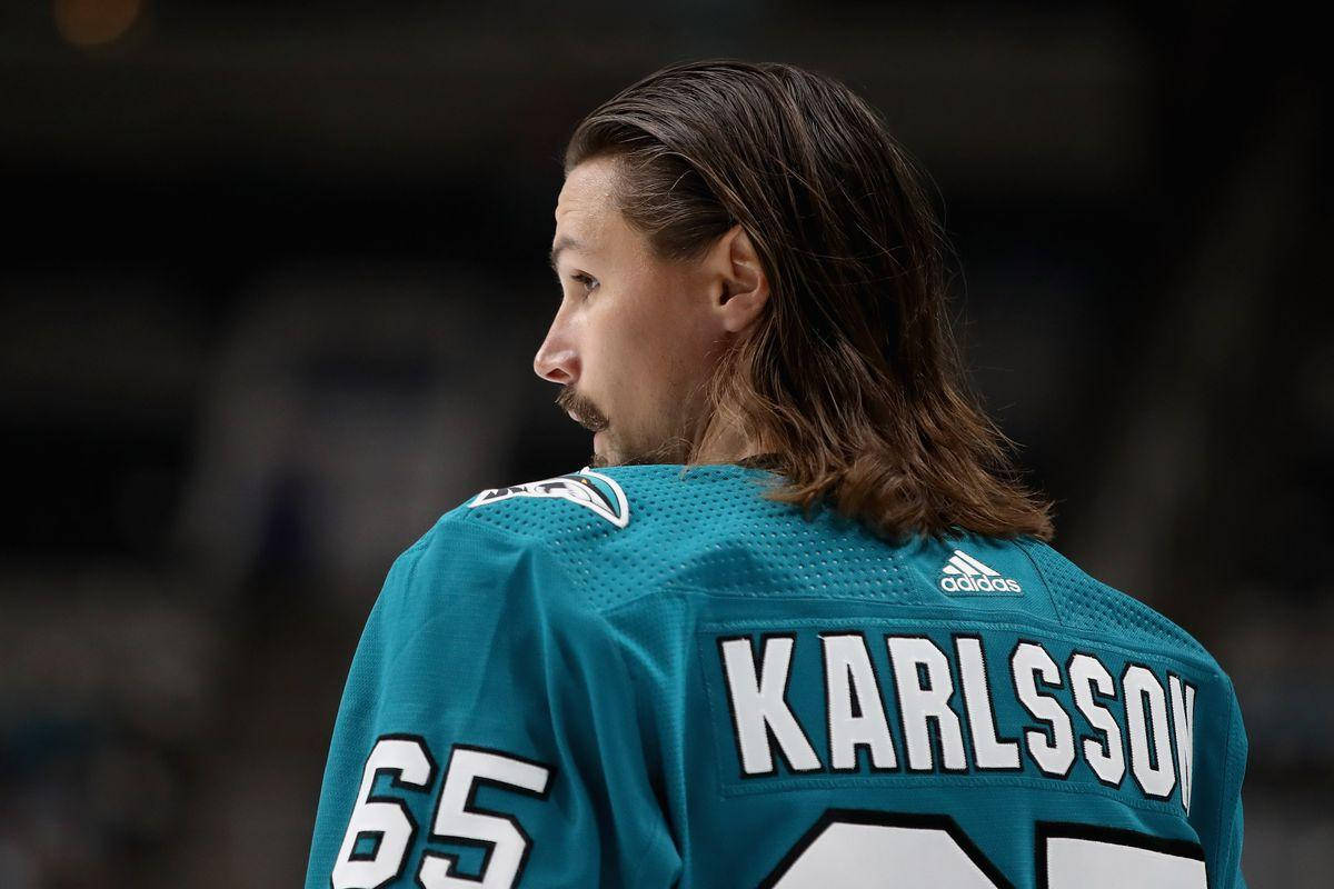 Erik Karlsson San Jose Sharks Poster Photo Background