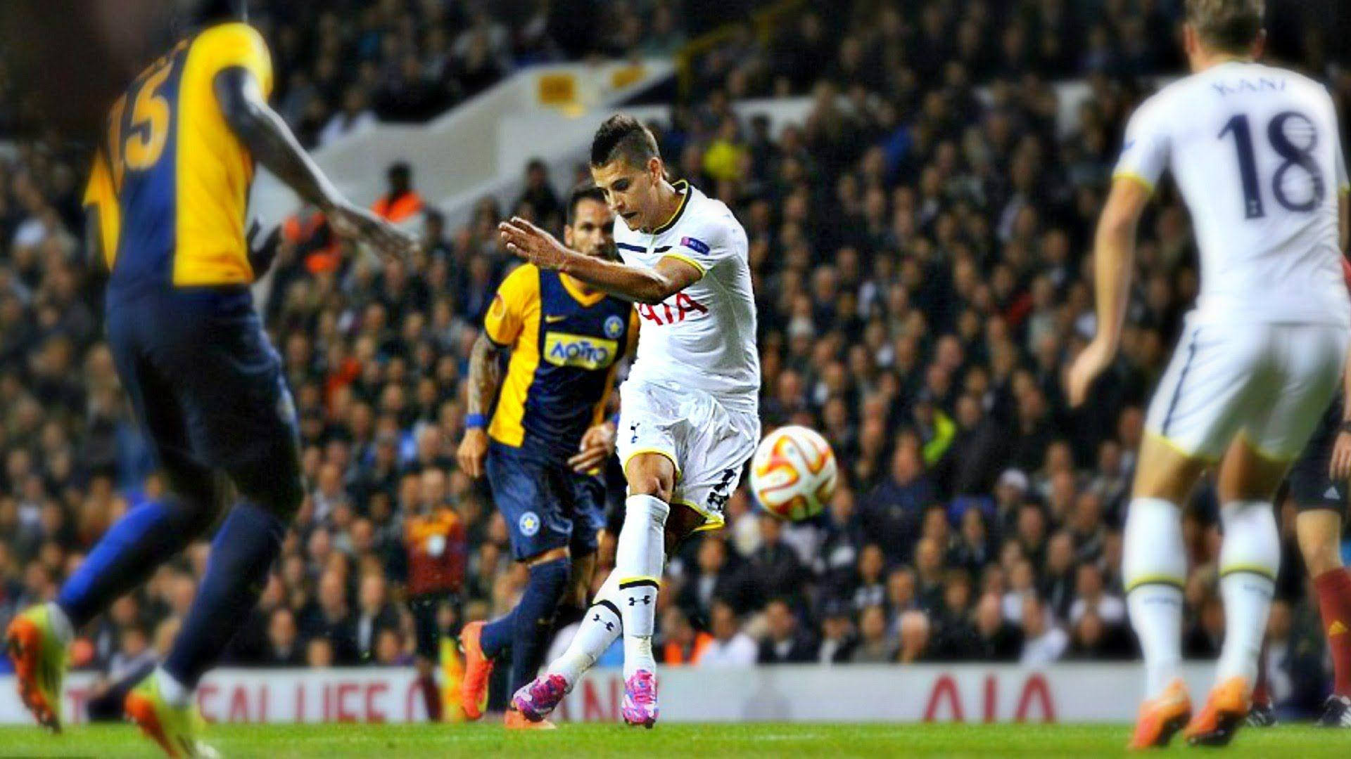 Erik Lamela Kicked Ball