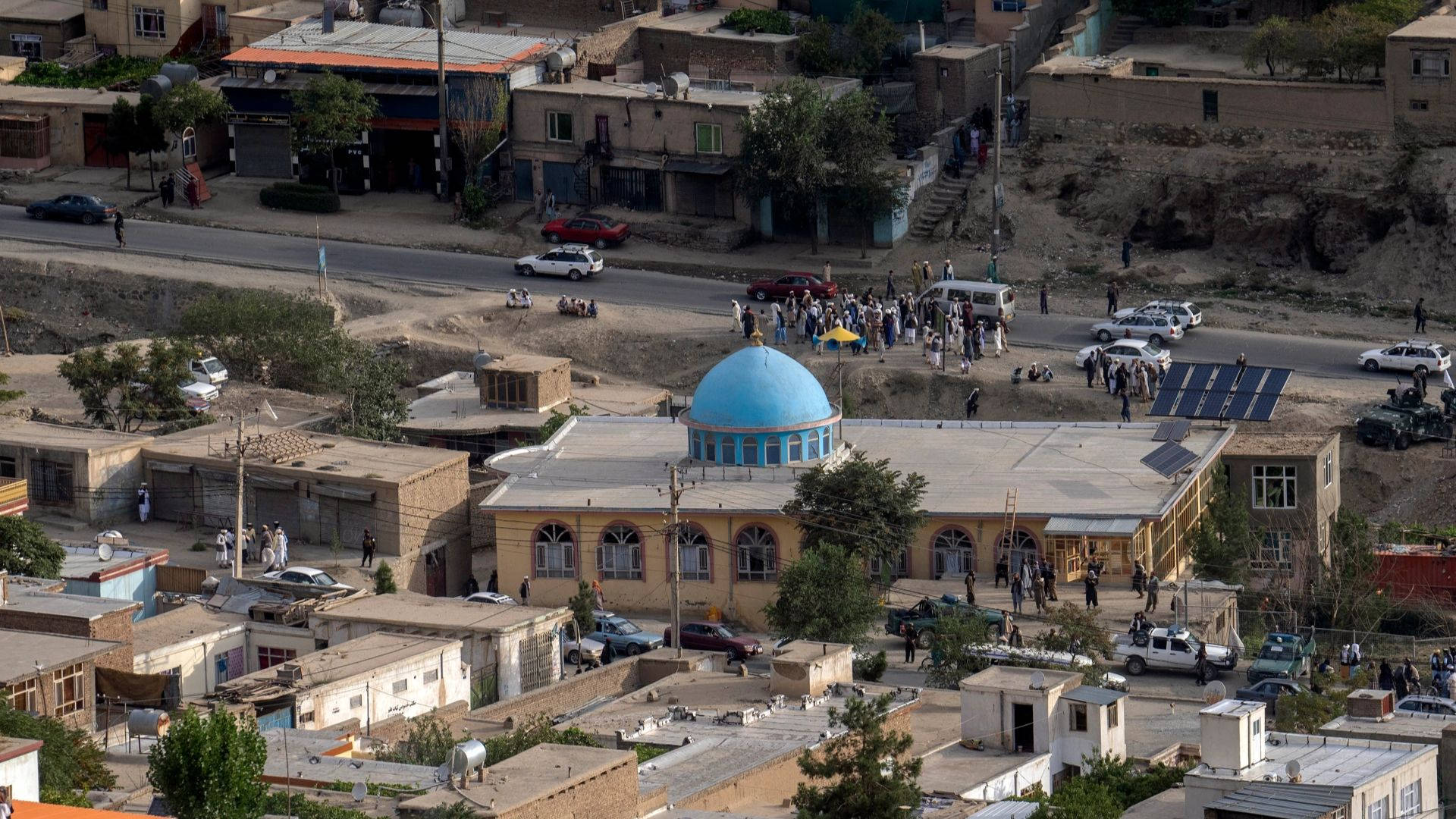 Eritrea Aerial View Background