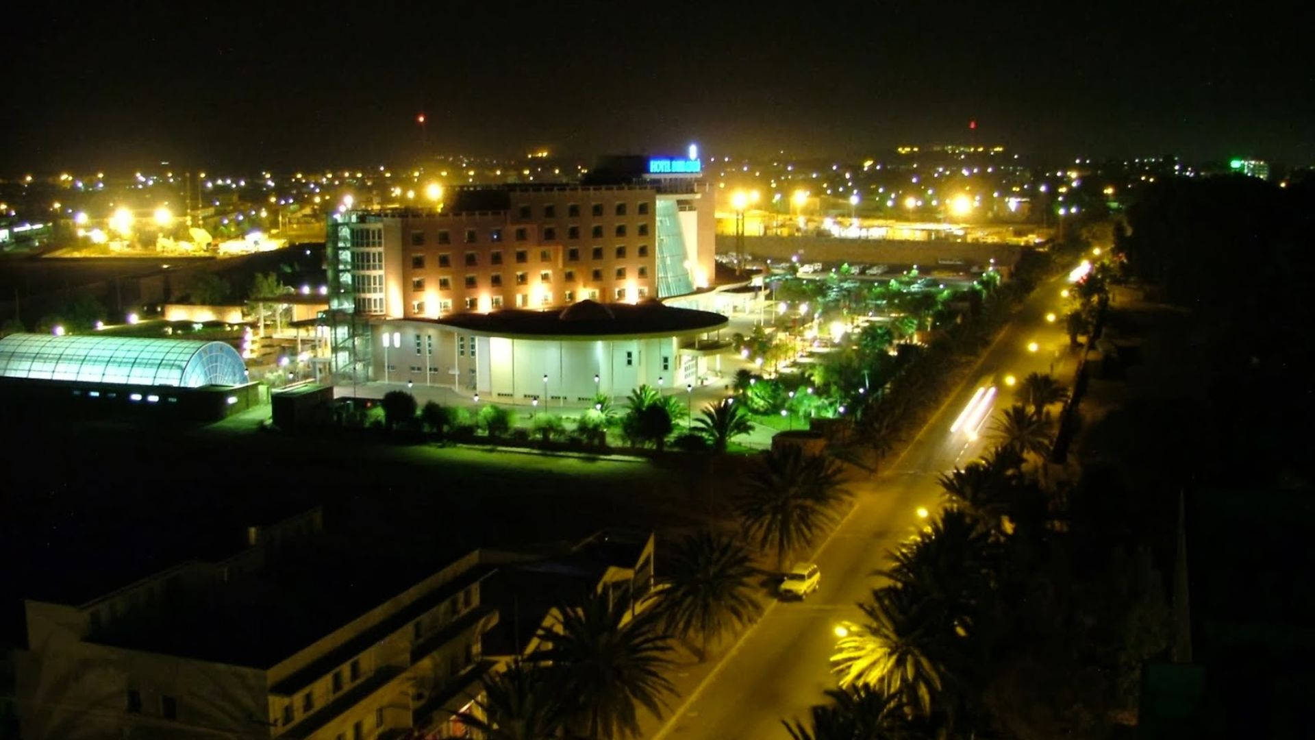 Eritrea At Night Background