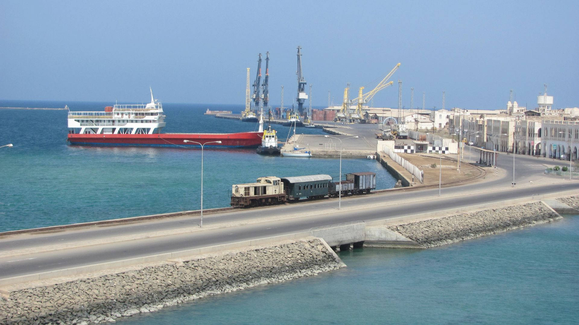 Eritrea Port Background