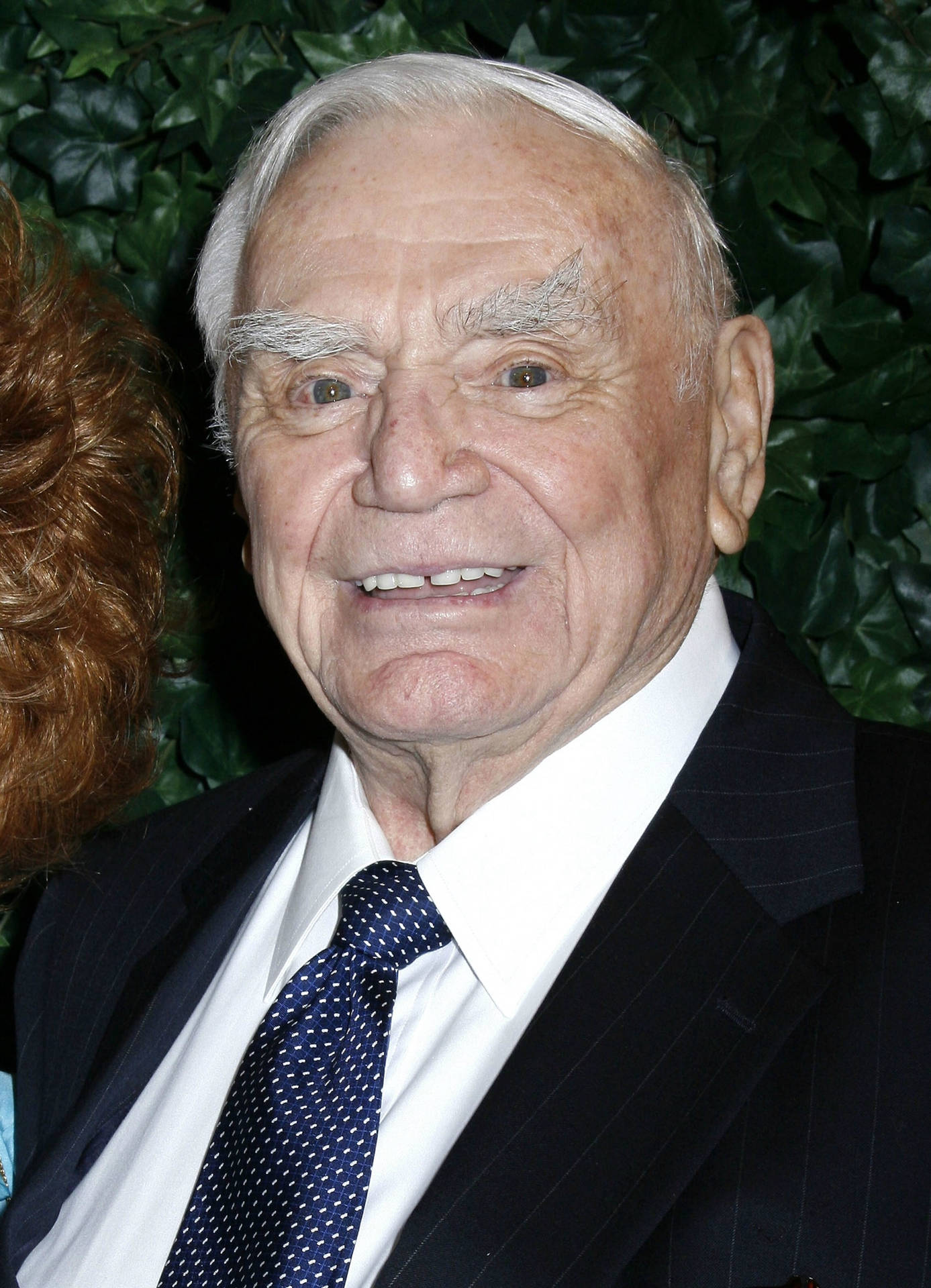 Ernest Borgnine Actor White Hair