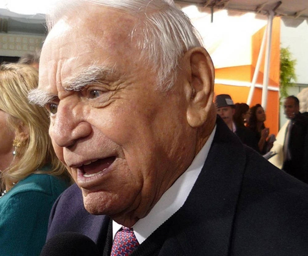 Ernest Borgnine Confused Candid Actor Face