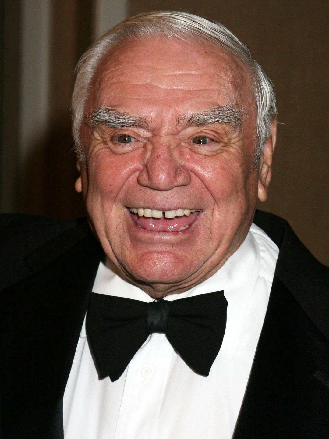 Ernest Borgnine Old American Actor Laugh Background