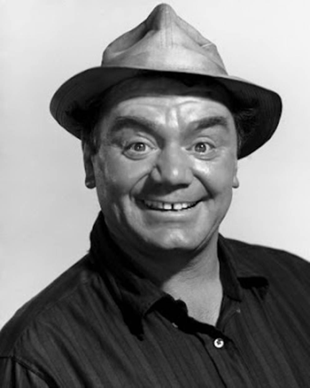 Ernest Borgnine Vintage Actor Portrait Background