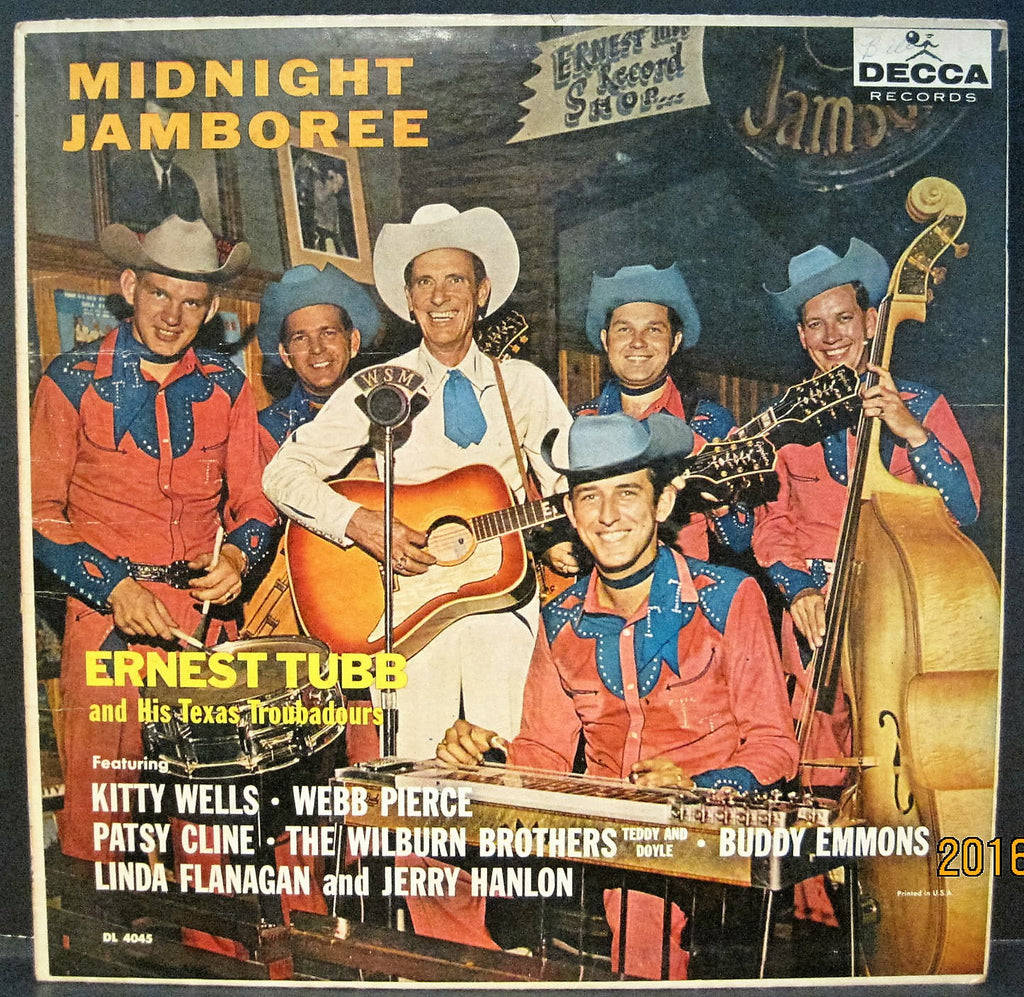 Ernest Tubb Performing Live At The Midnight Jamboree Background