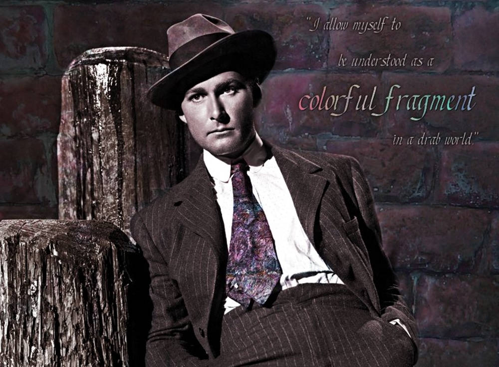 Errol Flynn Inspiring Quote