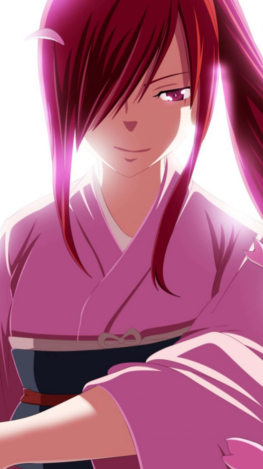 Erza Scarlet, A Heroine Of The Fairy Tail Guild Background