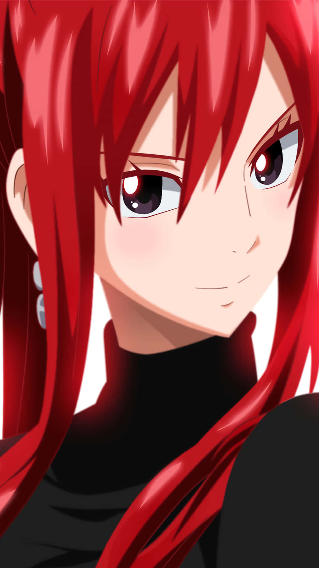 Erza Scarlet Ready To Fight Background