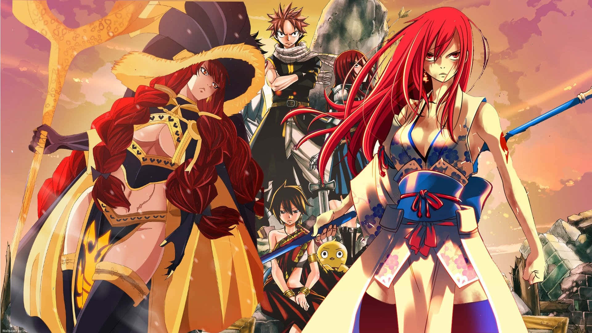 Erza Scarlet: The Sleeping Knight Background