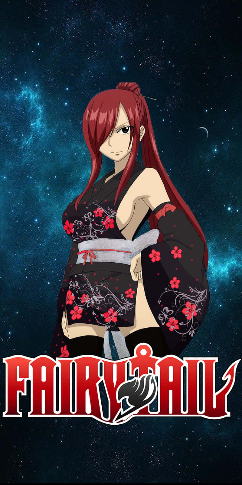 Erza Scarlet, The Strongest Woman In Fairy Tail Background