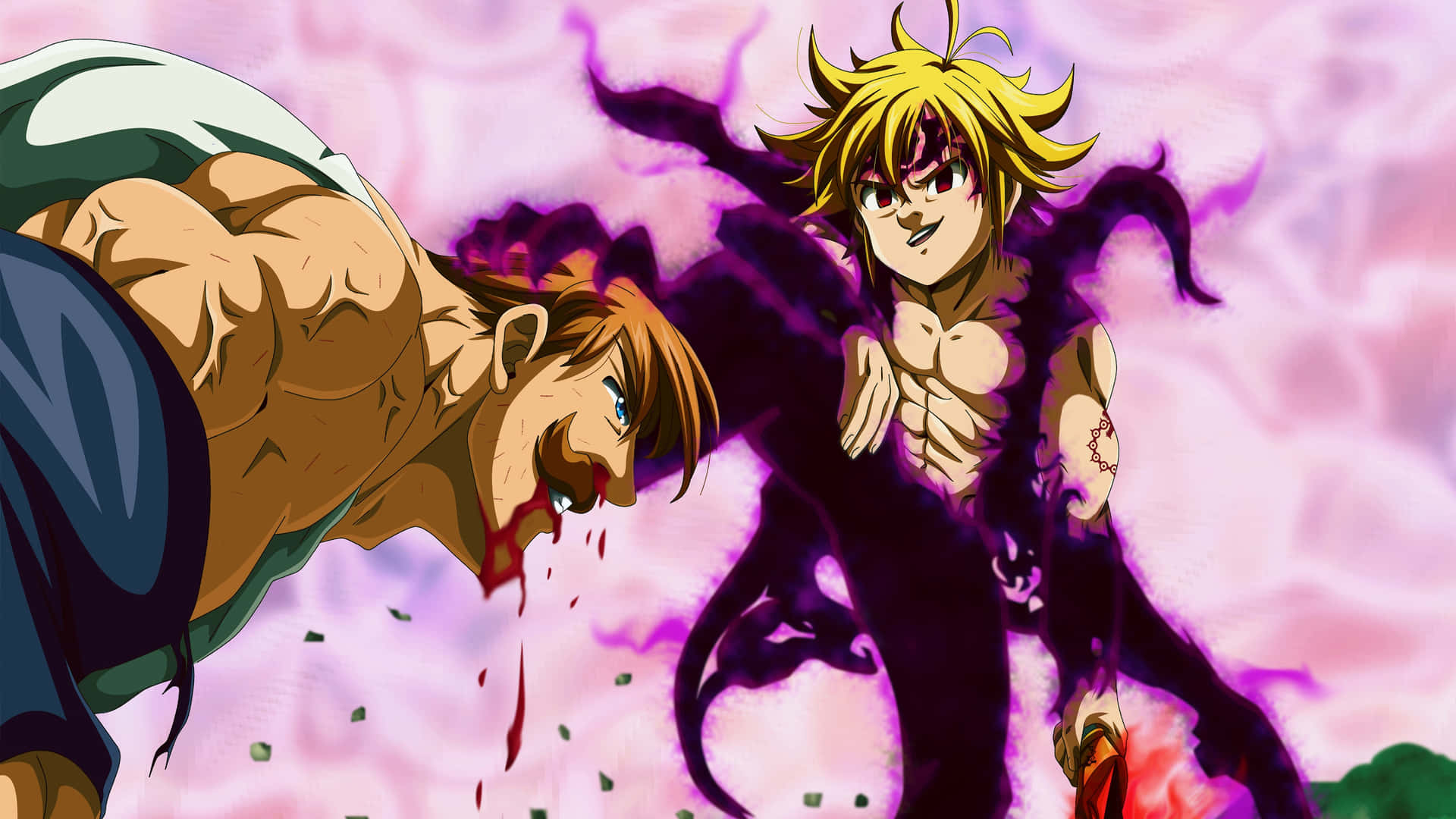 Escanor And Meliodas Seven Deadly Sins 4k Background