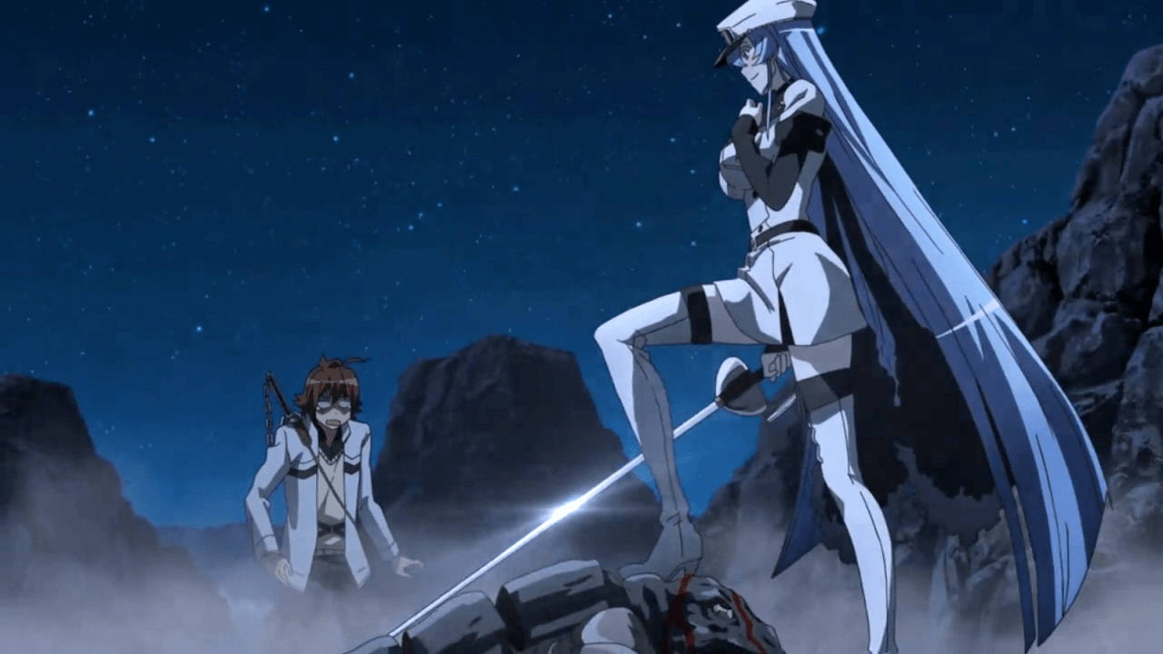 Esdeath Meeting Tatsumi Background