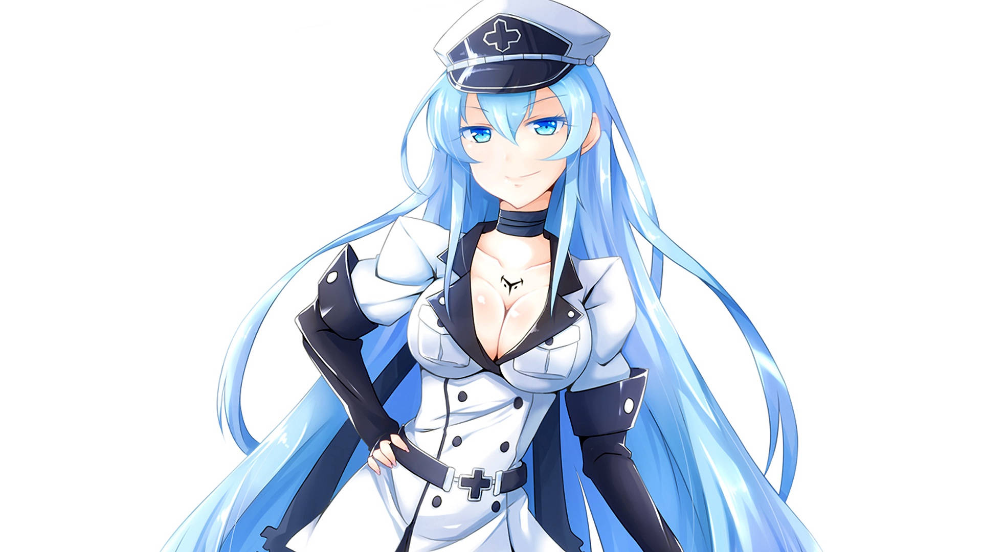 Esdeath Posing Background