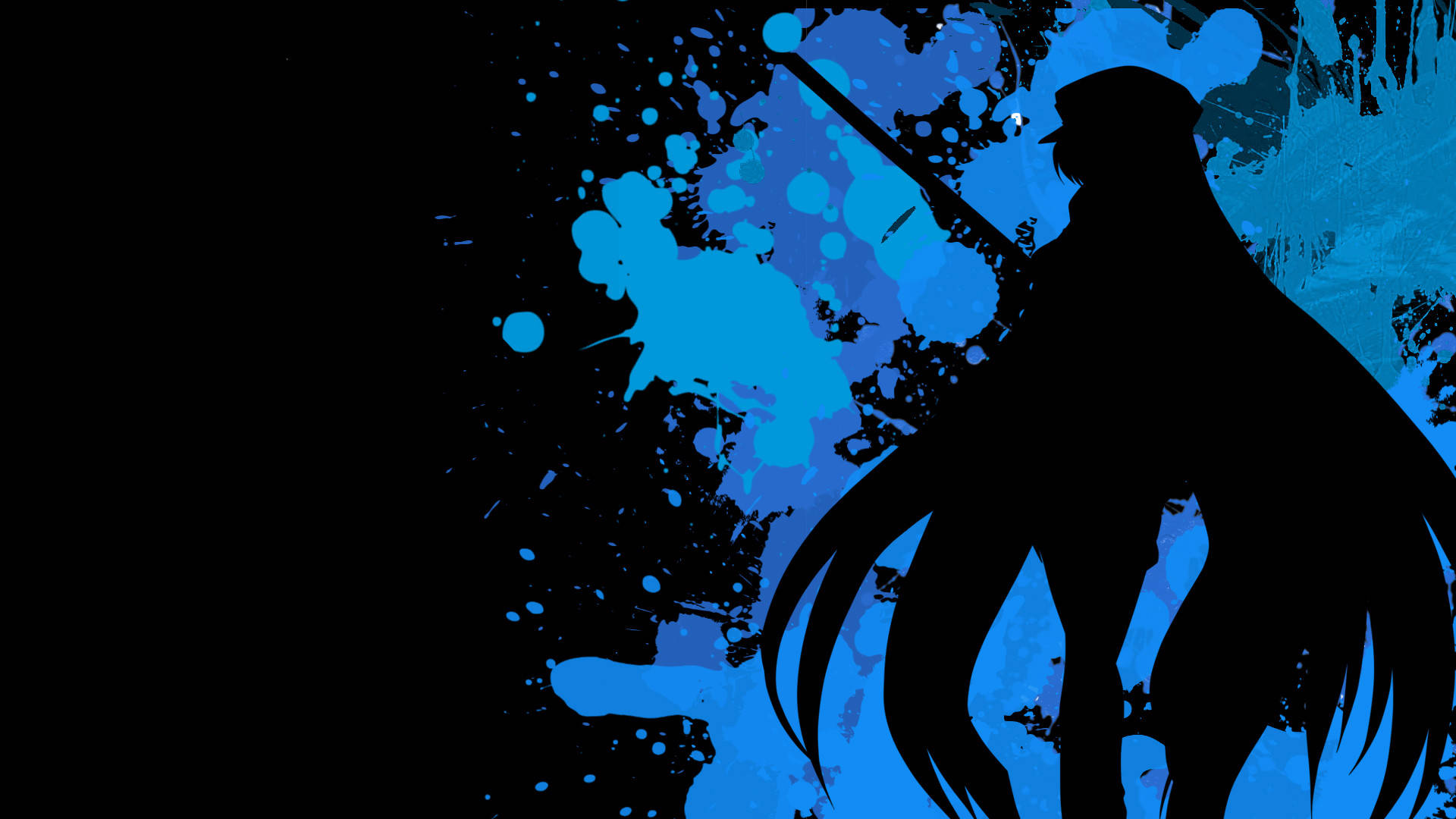 Esdeath Silhouette Background