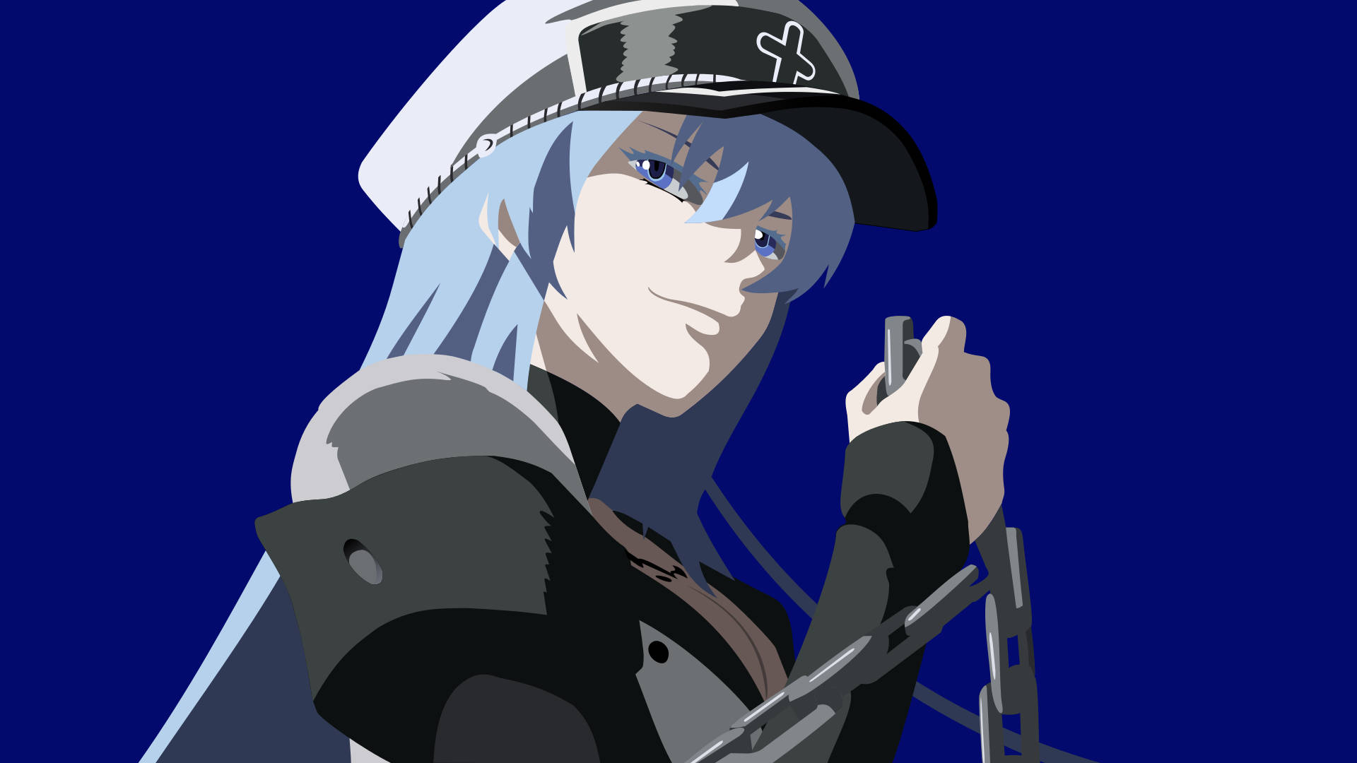 Esdeath Vector Art Background