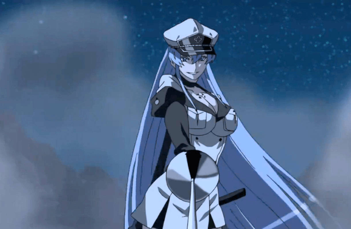 Esdeath With Sword Background