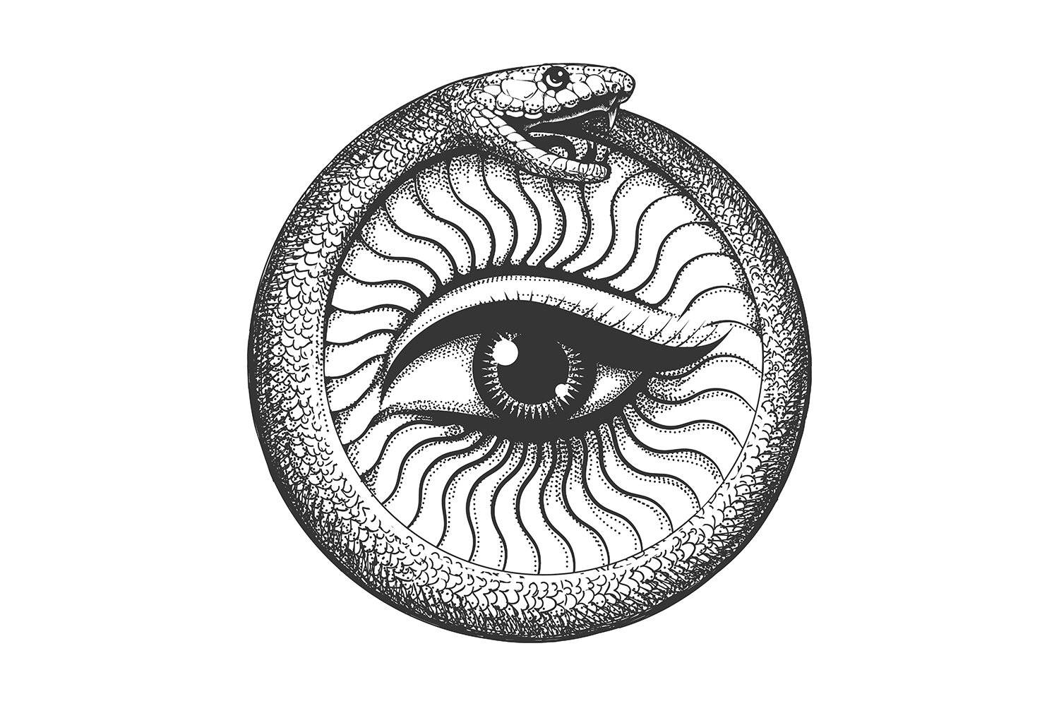 Esoteric Ouroboros And Eye