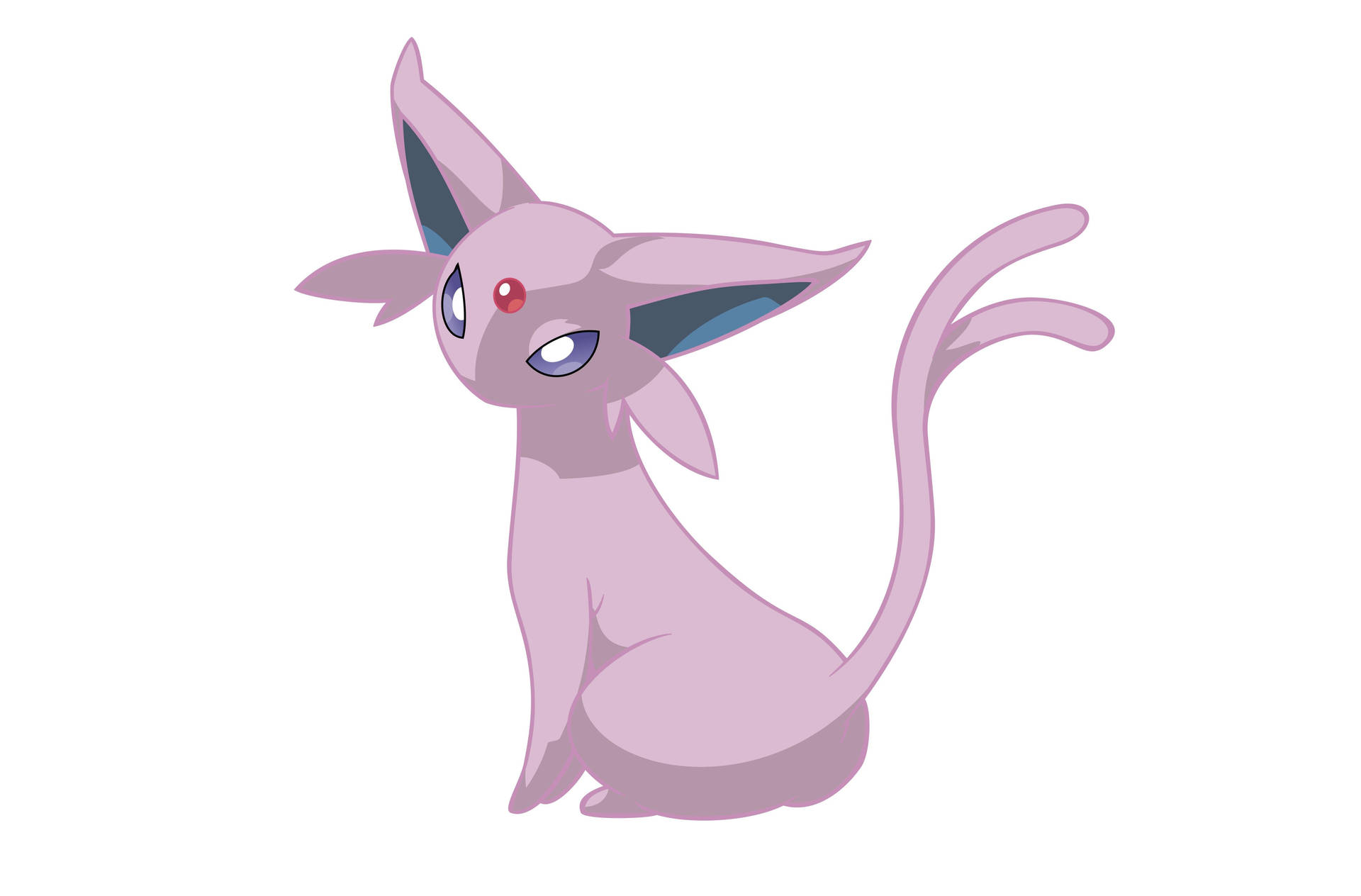 Espeon Glowing Stare Background