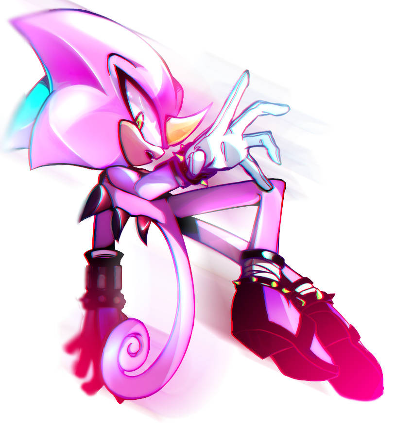 Espio The Chameleon High Heels Background