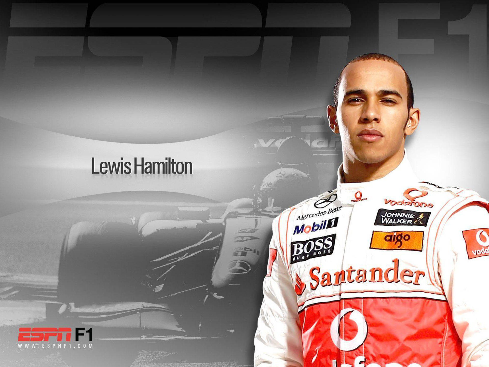 Espn F1 Lewis Hamilton Background