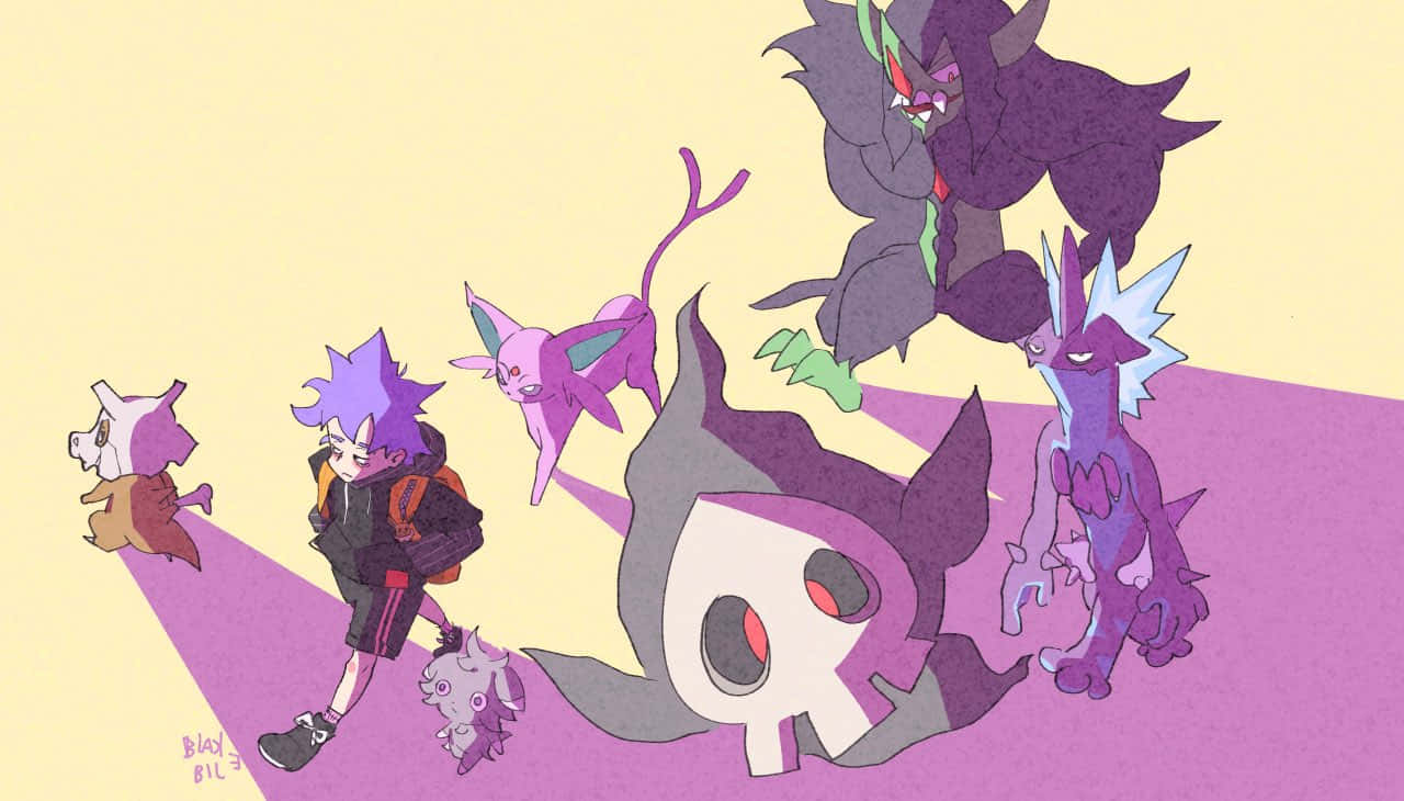 Espurr And Shinso Background