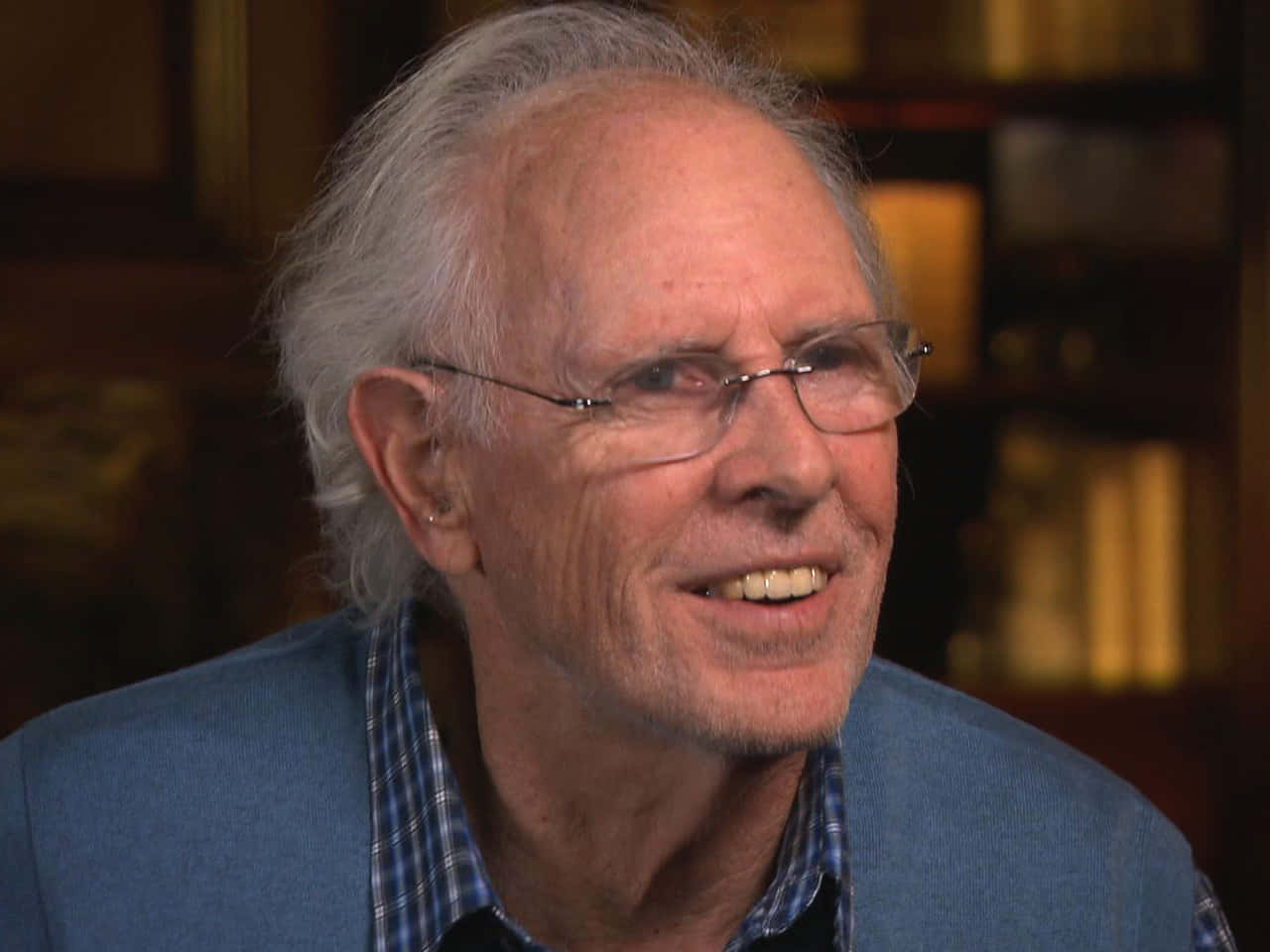Esteemed Actor Bruce Dern In Thoughtful Pose Background