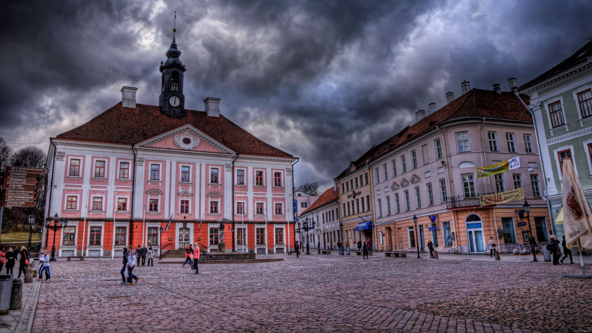 Estonia City Government Background