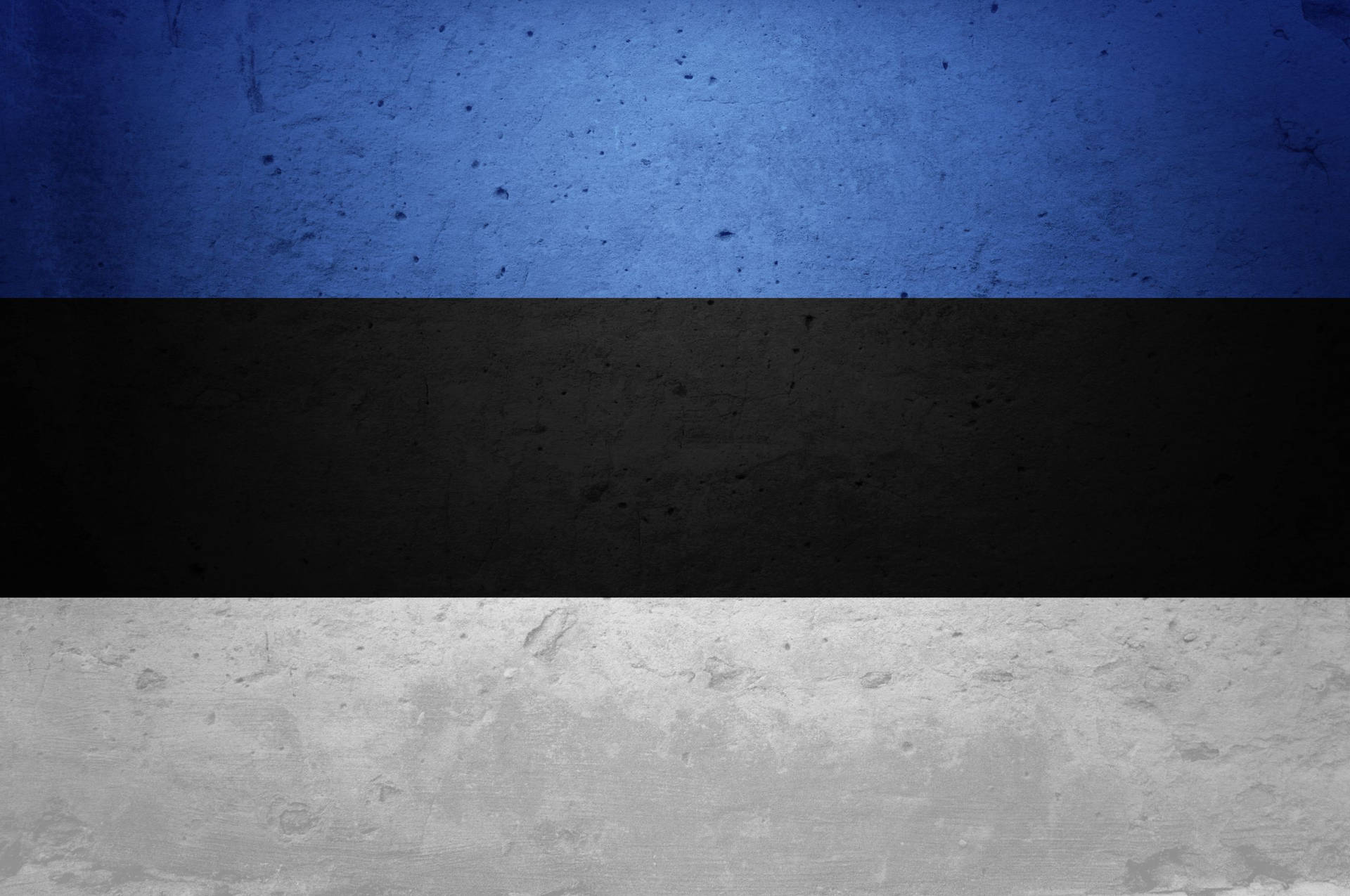 Estonia Flag With Concrete Texture Background