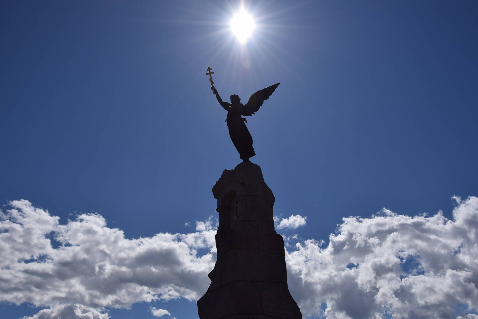 Estonia Russalka Monument Background