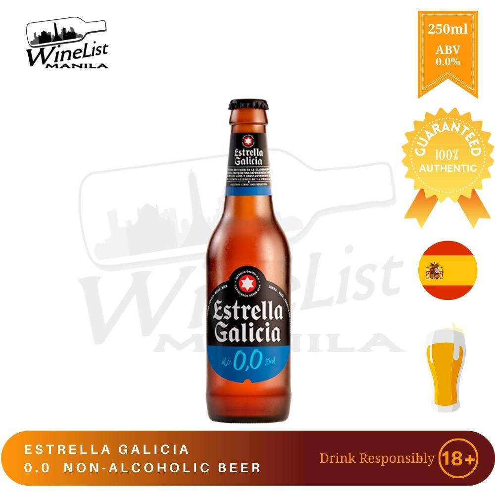 Estrella Galicia Beer Zero Alcohol Ad Background