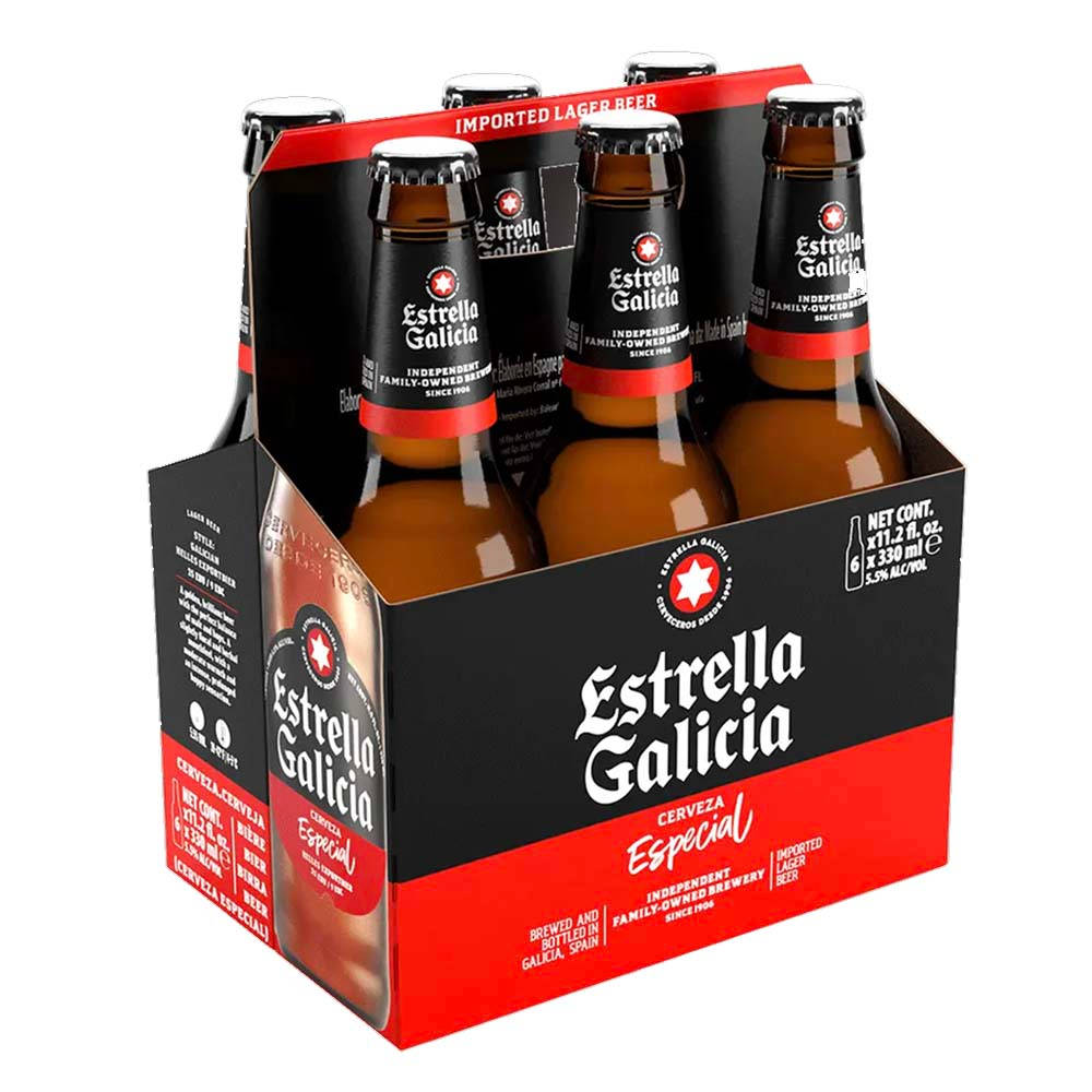 Estrella Galicia Special Beer Background