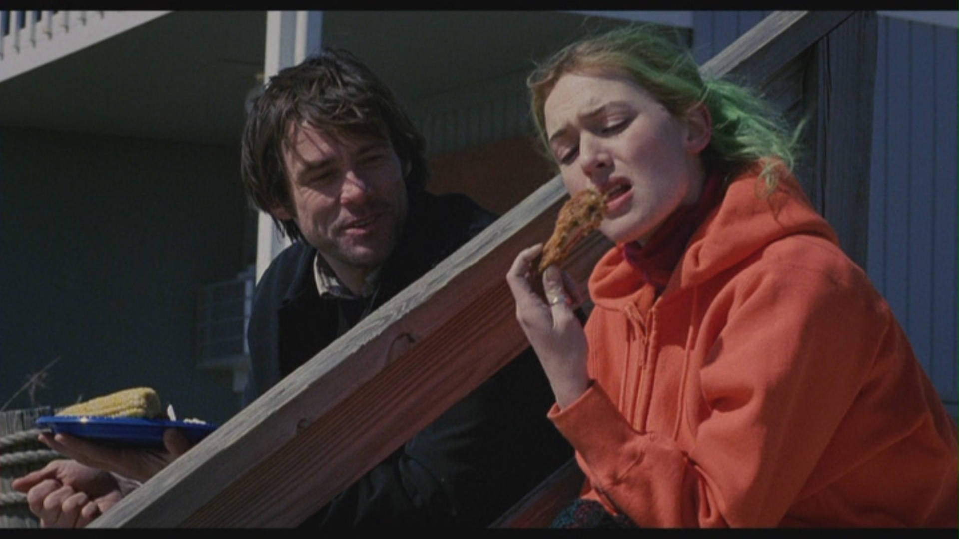 Eternal Sunshine Of The Spotless Mind Fried Chicken Scene Background