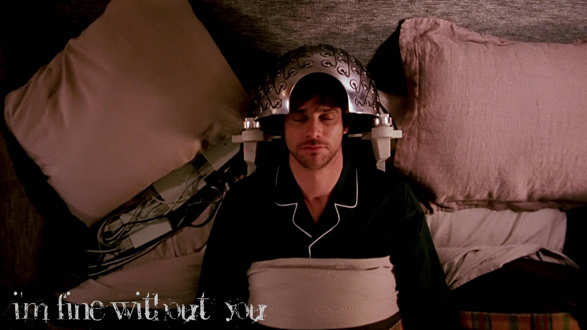 Eternal Sunshine Of The Spotless Mind Jim Carey Sleeping Background