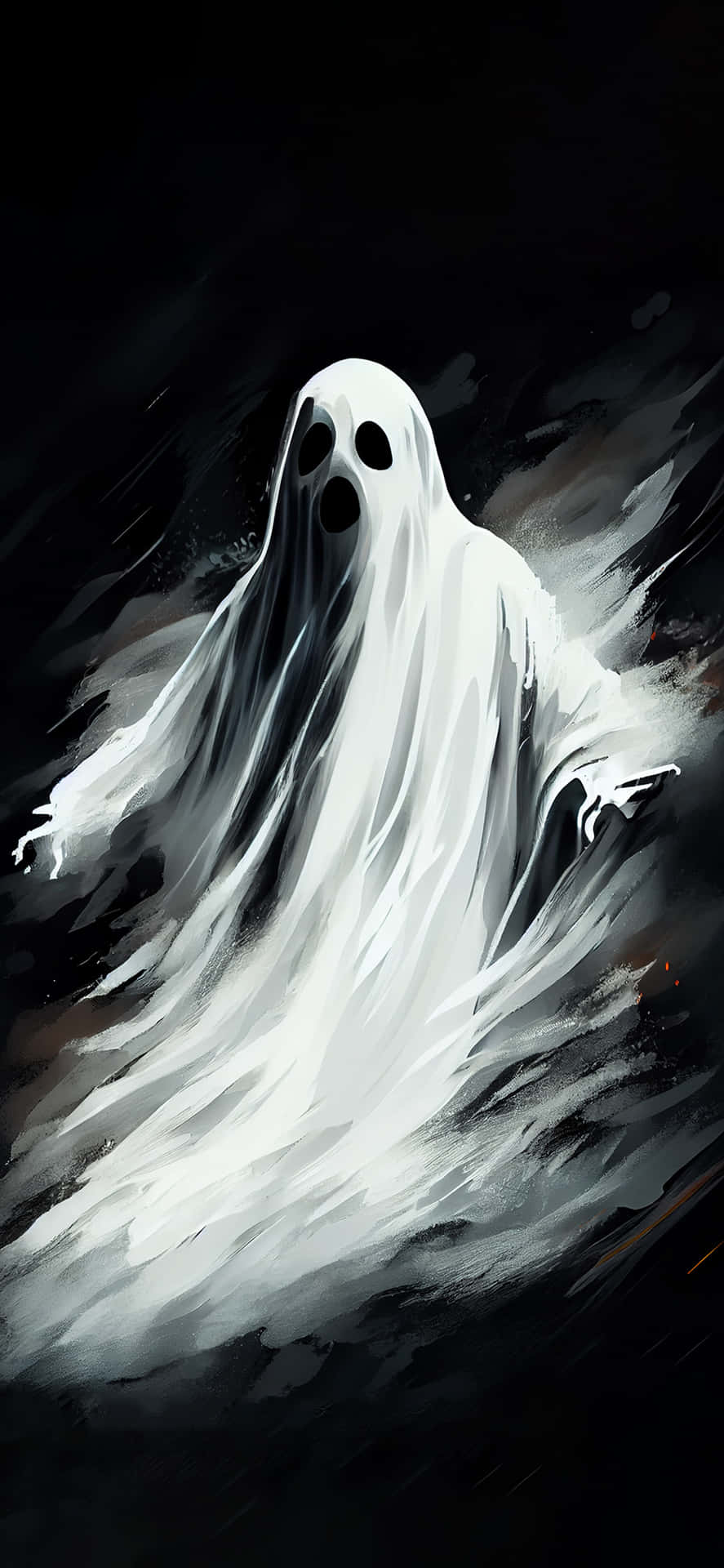 Ethereal Ghost Artwork Background