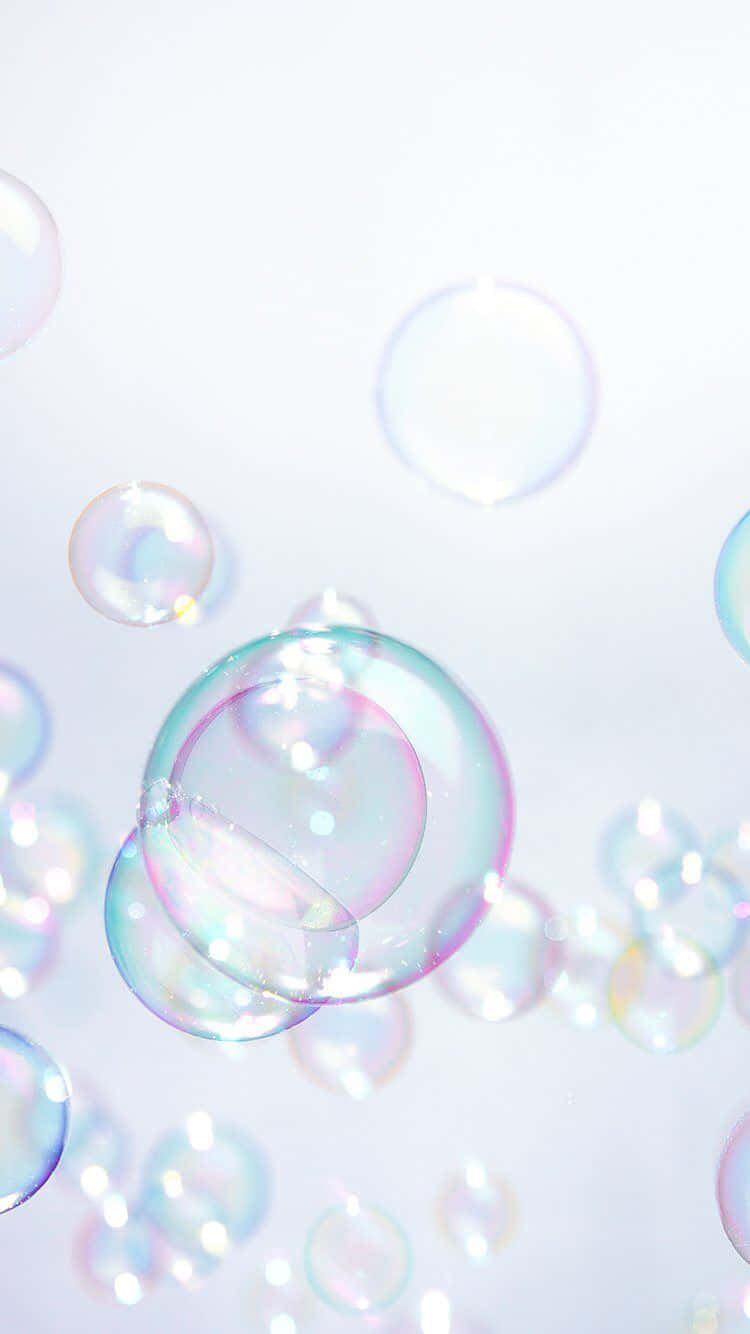 Ethereal Soap Bubbles Backdrop Background