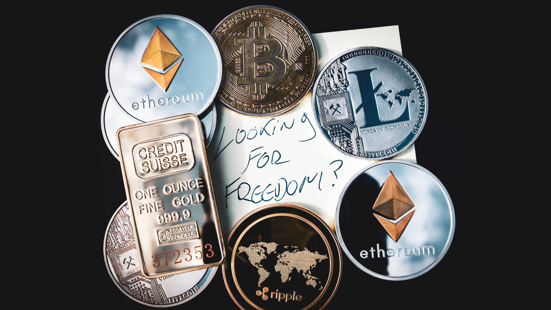 Ethereum Financial Freedom Background